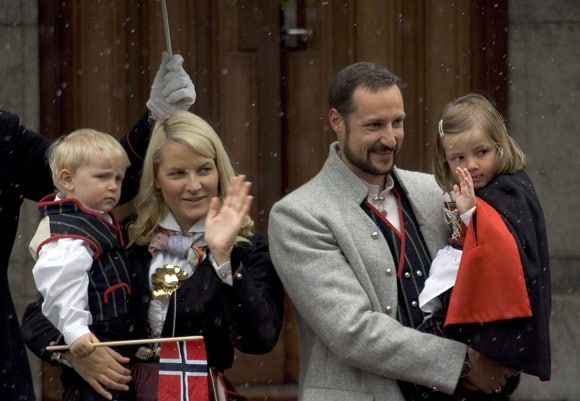 Haakon y Mette-Marit de Noruega 