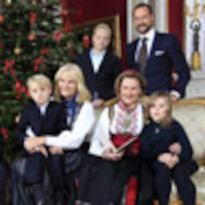 La Familia Real noruega felicita la Navidad