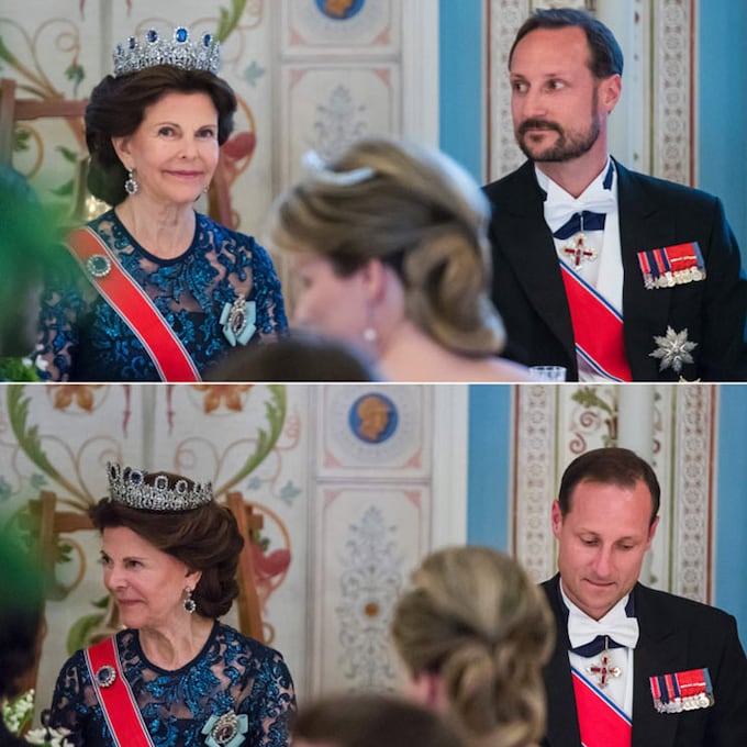 Vista y no vista, la misteriosa barba de Haakon, la mujer de rojo... Curiosidades de la celebración real en Noruega