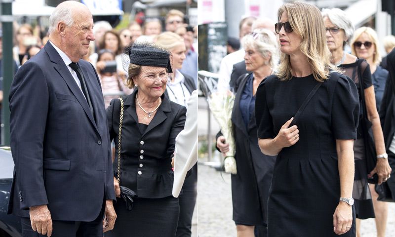 El reencuentro de Eva Sannum y la Familia Real noruega en Oslo
