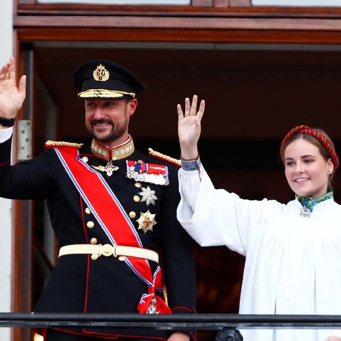 La princesa Ingrid Alexandra de Noruega celebra emocionada su confirmación