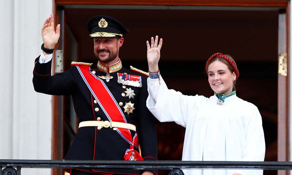 La princesa Ingrid Alexandra de Noruega celebra emocionada su confirmación