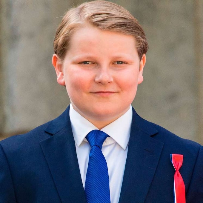 Sverre Magnus de Noruega, de la quinta de la princesa Leonor, cumple 14 años