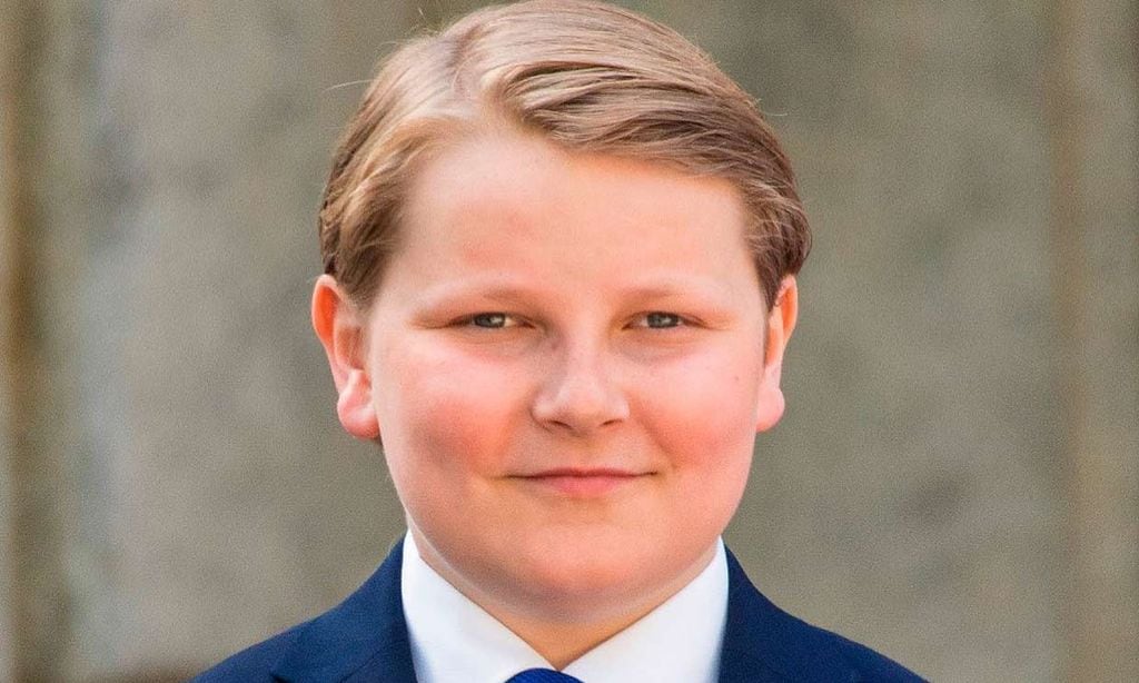 Sverre Magnus de Noruega, de la quinta de la princesa Leonor, cumple 14 años