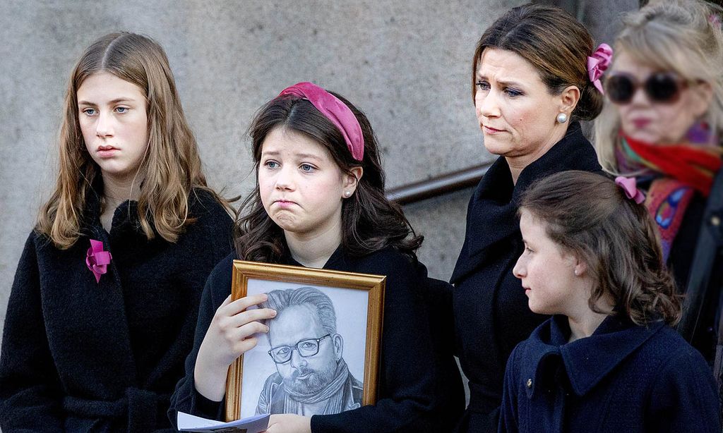 Marta Luisa de Noruega habla por primera vez de cómo están sus hijas tras la muerte de Ari Behn
