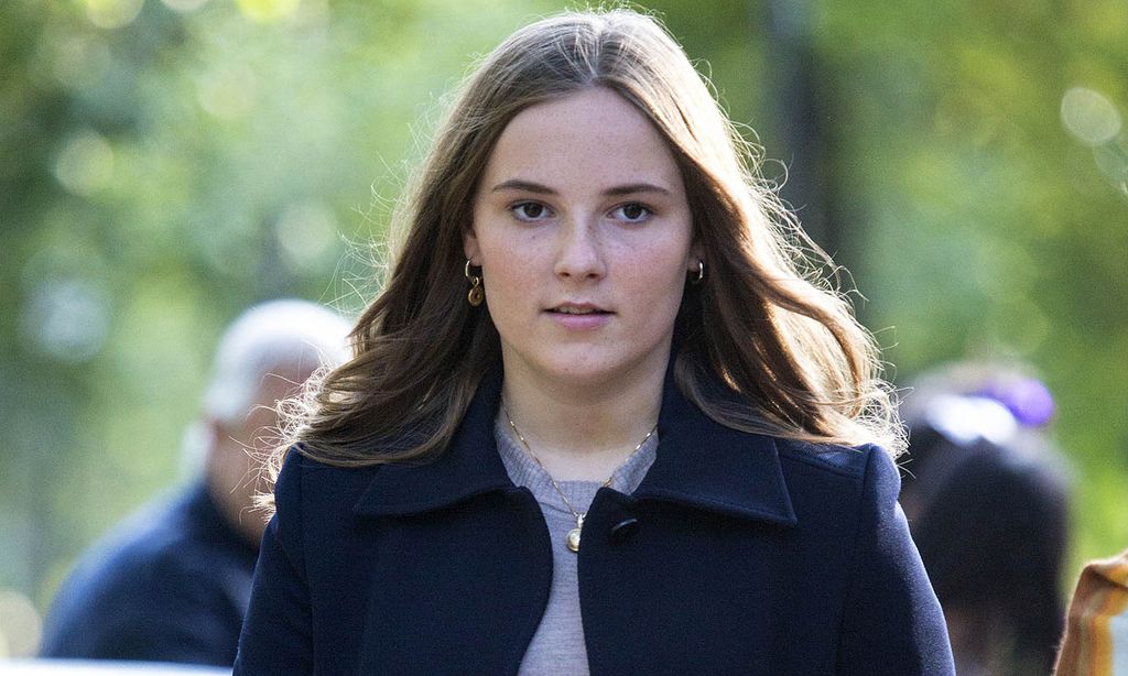 Ingrid Alexandra de Noruega anima a sus compañeros de colegio durante las clases a distancia