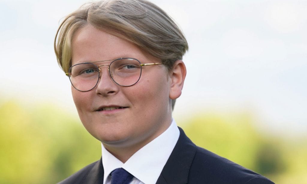 Quinto de la princesa Leonor y amante del deporte, Sverre Magnus de Noruega cumple 15 años