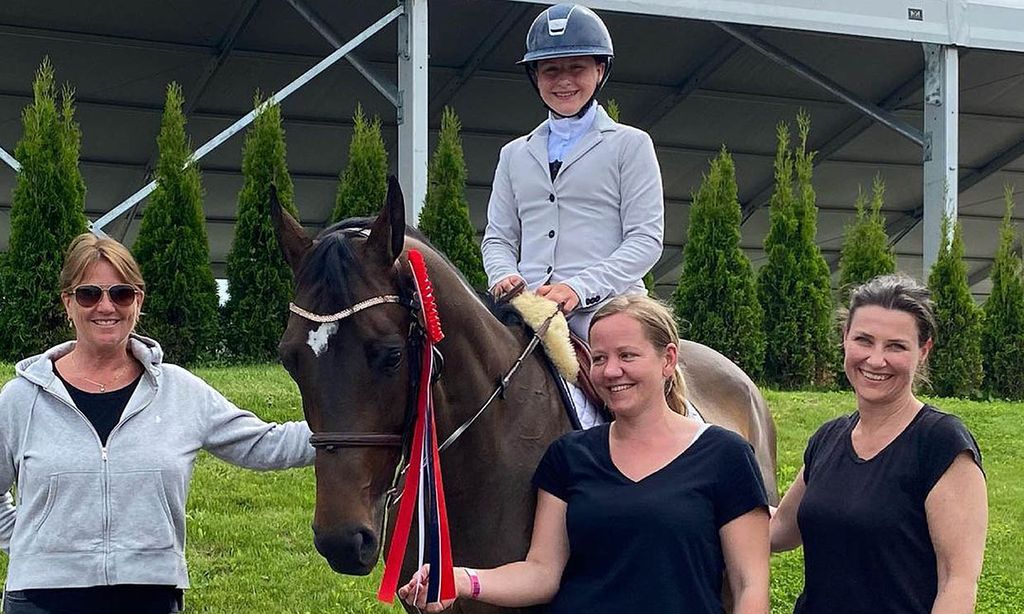 Nueva amazona en la familia: Emma Tallulah, hija de Marta Luisa de Noruega, medalla de bronce en hípica