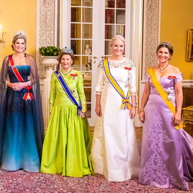 La ausencia de Haakon de Noruega marca la cena de gala en honor a los Reyes de Países Bajos