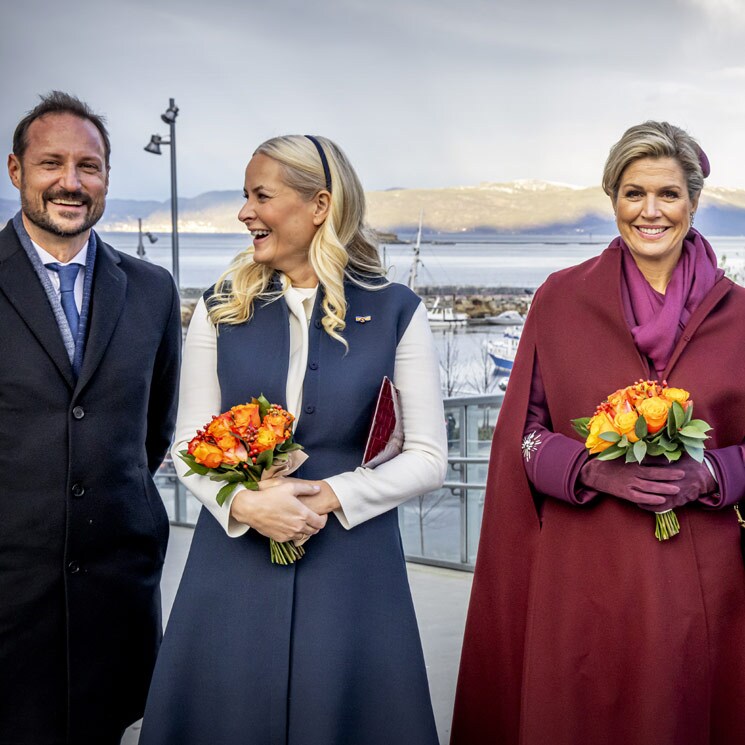 Haakon puede por fin reunirse con los reyes Guillermo y Máxima en su visita a Noruega