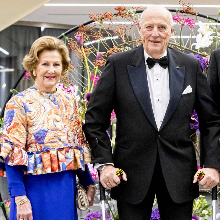 El rey Harald celebra su 85 cumpleaños fuera de Noruega con su familia