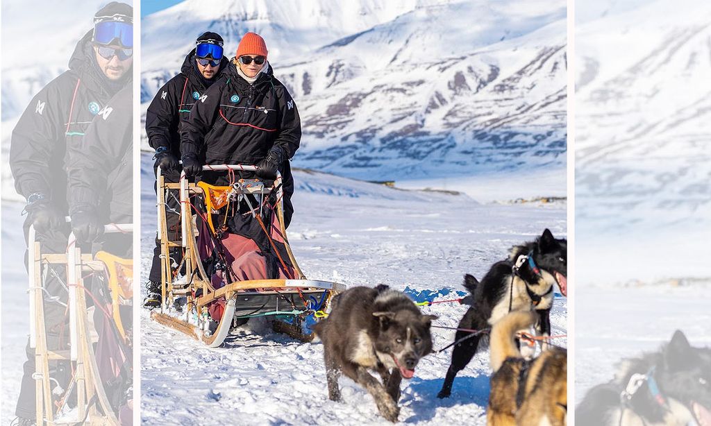 Las espectaculares imágenes de Haakon y Mette-Marit de Noruega entre nieve y trineos
