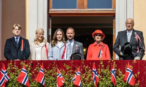 Ingrid Alexandra de Noruega ejerce de princesa en el Día Nacional