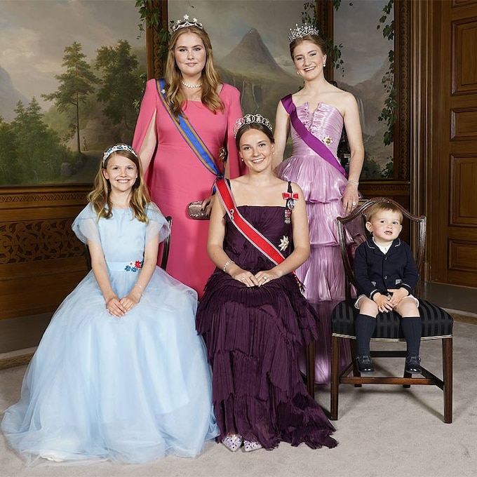 ¡Un sueño cumplido! Las jóvenes princesas europeas 'estrenan' tiara