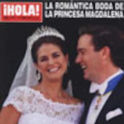 La revista ¡HOLA! adelanta su salida: La romántica boda de la princesa Magdalena