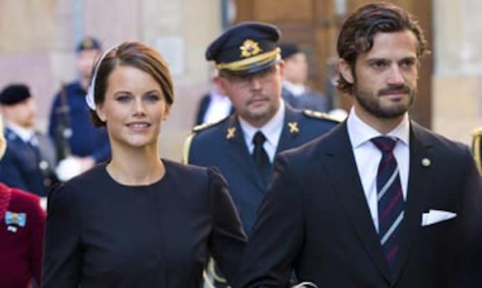 Sofia Hellqvist debuta en el acto oficial de más peso de la Familia Real sueca