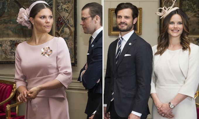 Reaparición sorpresa de Victoria y Sofia de Suecia en honor a la Presidenta de Chile