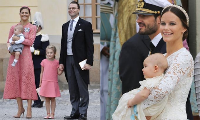 Victoria de Suecia, su ‘mini yo’ y otras coincidencias en el bautizo real