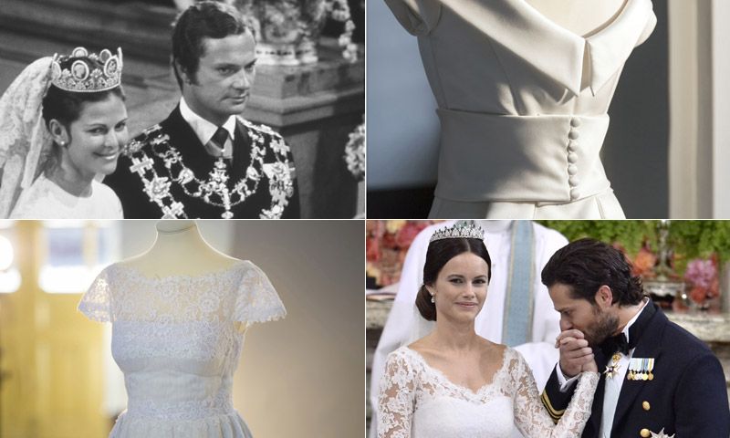 FOTOGALERÍA: Cinco vestidos de novia para un aniversario real