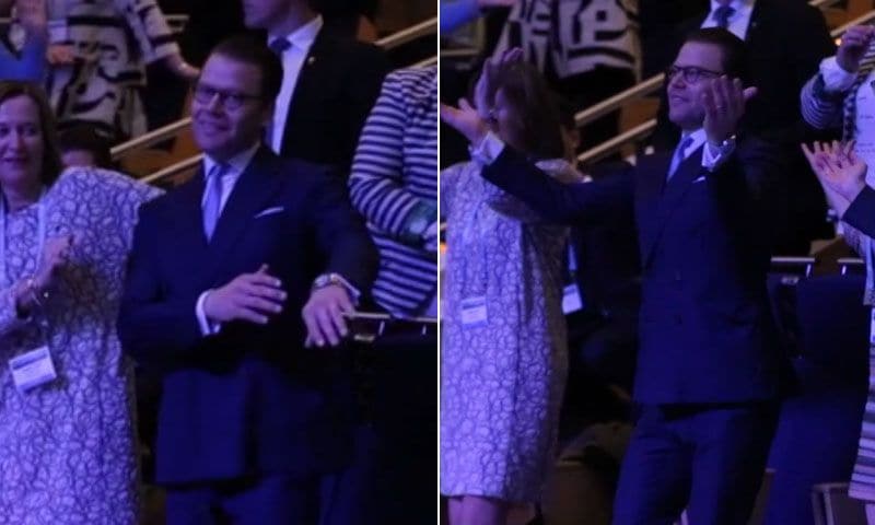 El príncipe Daniel de Suecia... ¡el rey del baile al ritmo de Jennifer López!