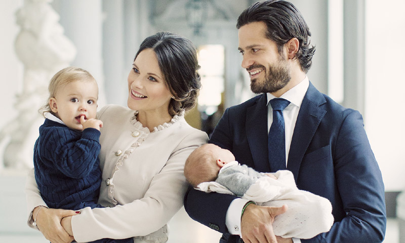 ¡Arranca la cuenta atrás para el bautizo de Gabriel de Suecia! Estos son sus cinco padrinos