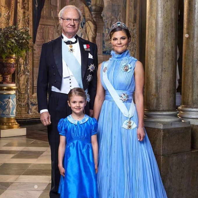 Así son los últimos retratos oficiales de las herederas de la Casa Real de Suecia