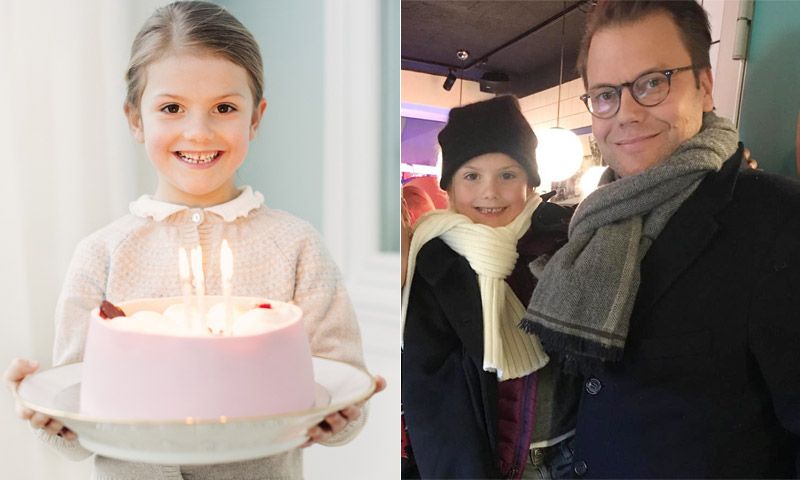 ¡Hamburguesas y esquí! El plan de 'cumple' de Estelle de Suecia