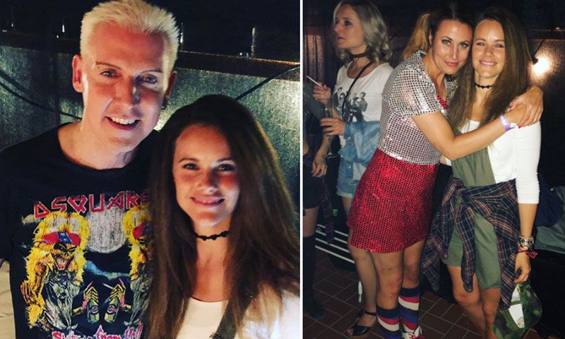 Sofia de Suecia vuelve a ser fan... hasta las doce de la medianoche