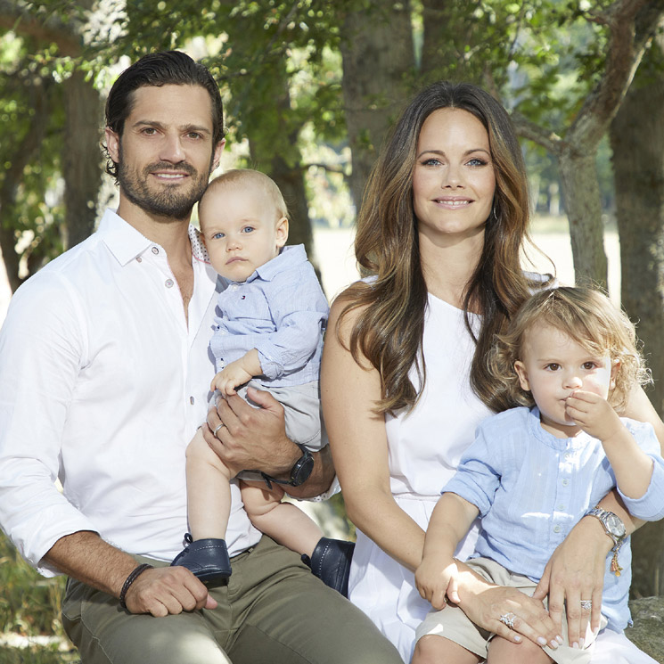 ¡Idénticos! El asombroso parecido con sus padres de los hijos de Carlos Felipe y Sofia de Suecia