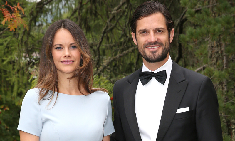 Carlos Felipe y Sofia de Suecia, invitados perfectos a la última boda real celebrada en Suiza