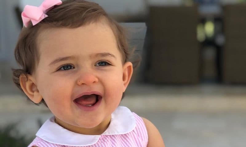 La adorable imagen con la que la Casa Real celebra el primer año de Adrienne, hija de Magdalena de Suecia