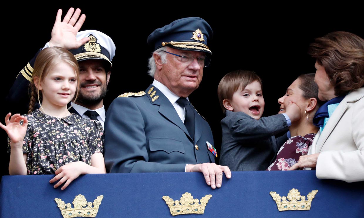 Óscar de Suecia, el otro protagonista del cumpleaños de su abuelo