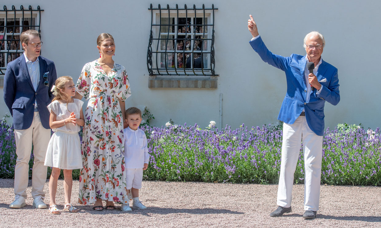 Victoria de Suecia reúne a su familia y a los suecos en una gran fiesta de cumpleaños