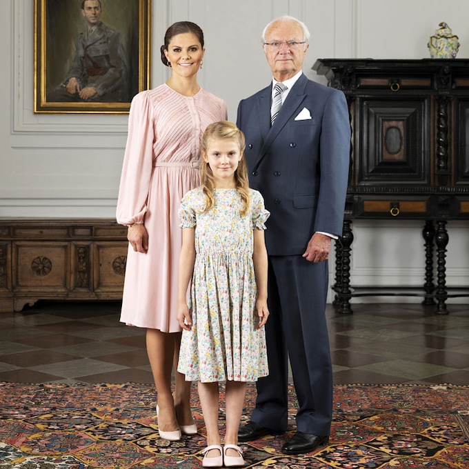 'Tres generaciones': la nueva fotografía oficial tras los cambios en la Casa Real sueca