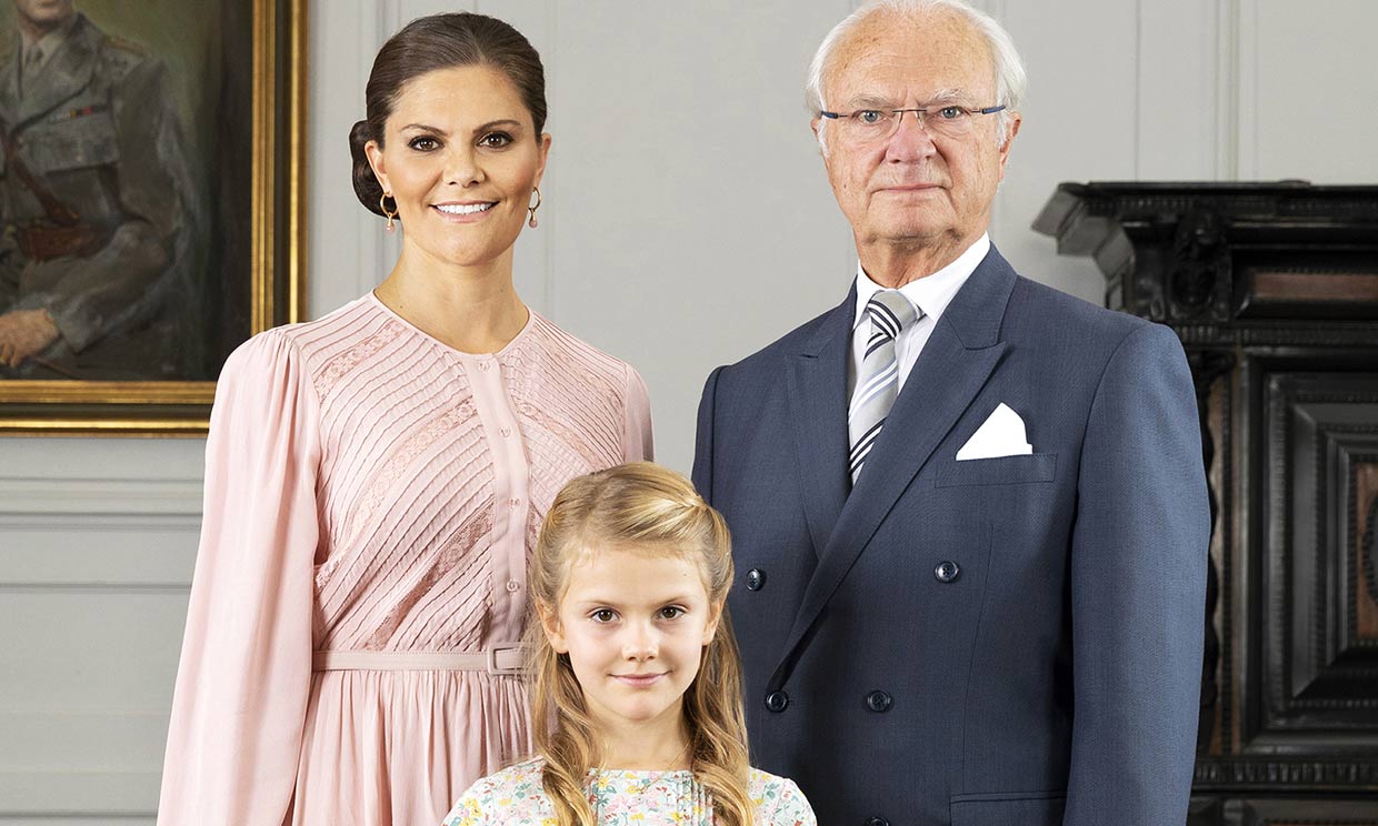 'Tres generaciones': la nueva fotografía oficial tras los cambios en la Casa Real sueca