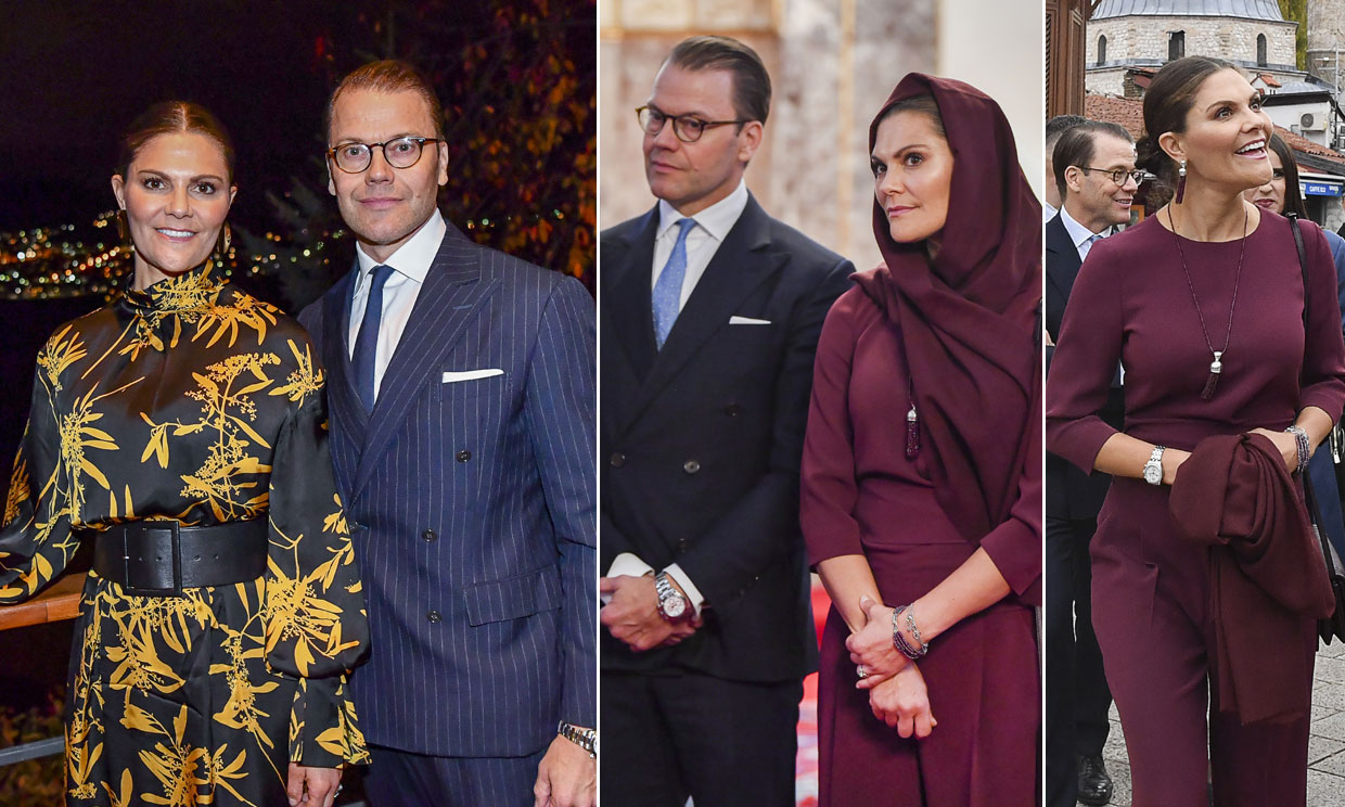 Victoria y Daniel de Suecia ponen en valor su agenda oficial como 'núcleo duro' de la Familia Real sueca en su visita a Bosnia y Herzegovina