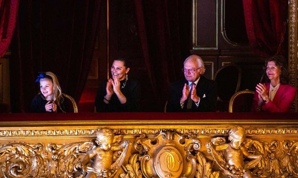 La magia del 'Cascanueces' encandila a una entusiasmada Estelle de Suecia