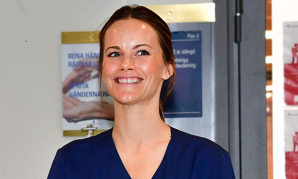 El trabajo de Sofia de Suecia en el hospital: desinfecta camas, limpia y ayuda en la cocina