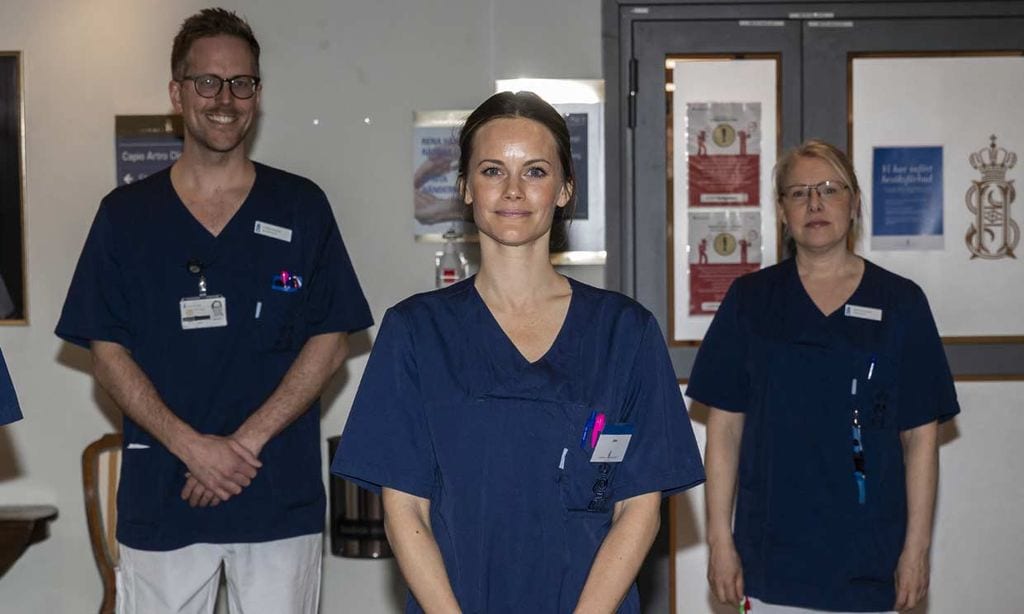 La polémica nominación de Sofia de Suecia como 'heroína' por su trabajo frente al coronavirus