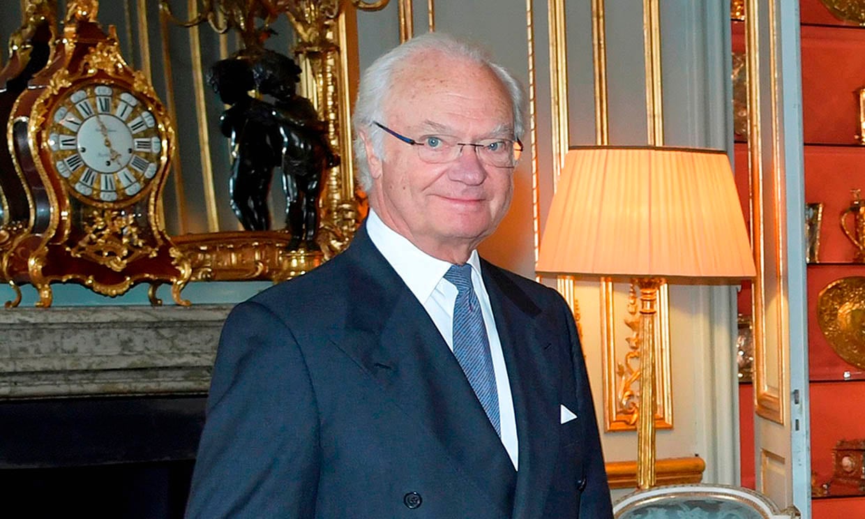 rey Carlos Gustavo de Suecia