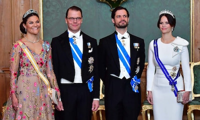 La Familia Real sueca luce las condecoraciones otorgadas por Felipe VI en su viaje de Estado