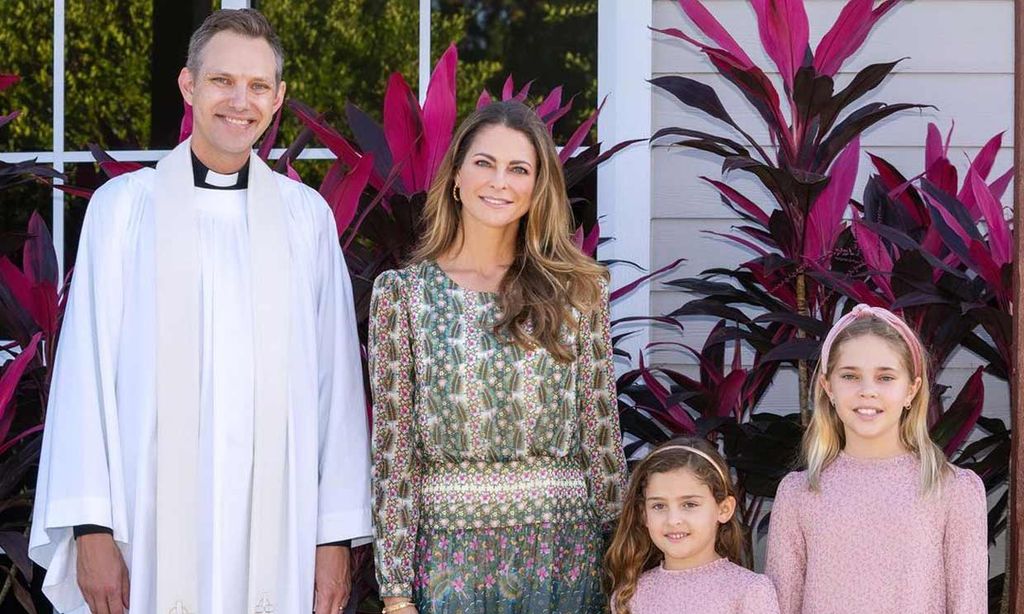 Magdalena de Suecia y sus hijas se adelantan a las navidades en Florida sin olvidar las tradiciones escandinavas