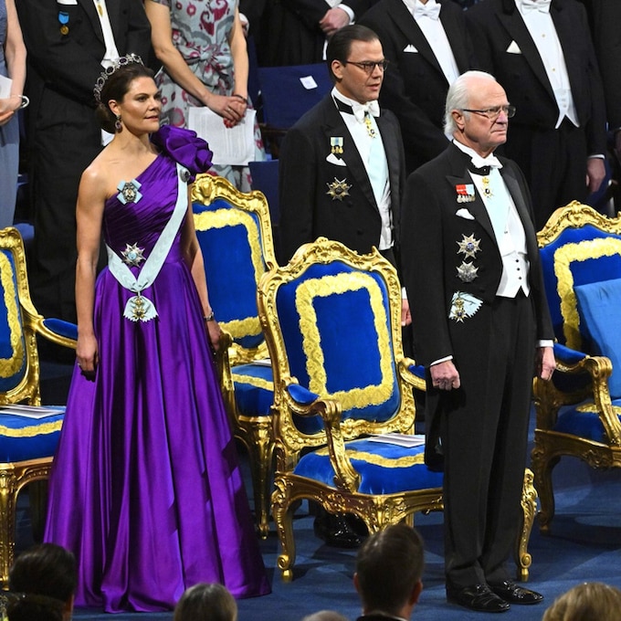 Las imágenes más espectaculares de la gala de los Premios Nobel presidida por la Familia Real sueca con una sonada ausencia