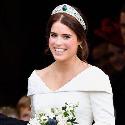 Princess Eugenie Zac Posen wedding gown from royal weddign