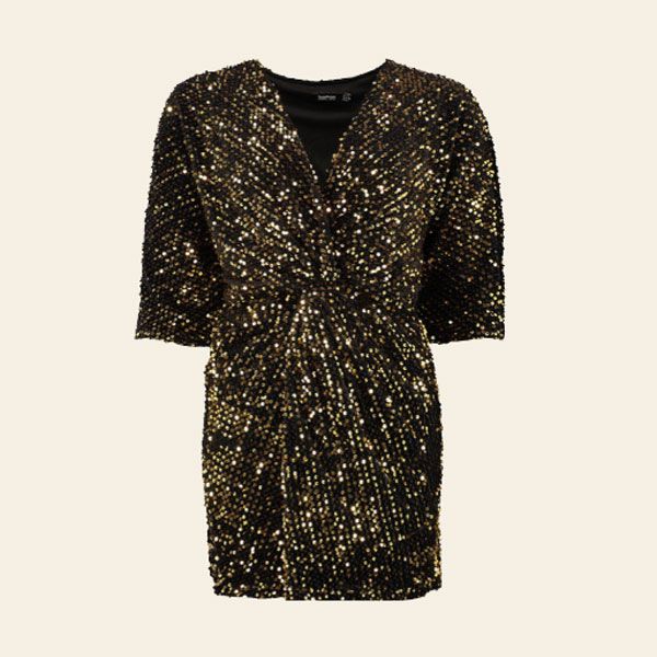 Un vestido de lentejuelas