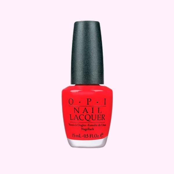 Una laca de uñas roja
