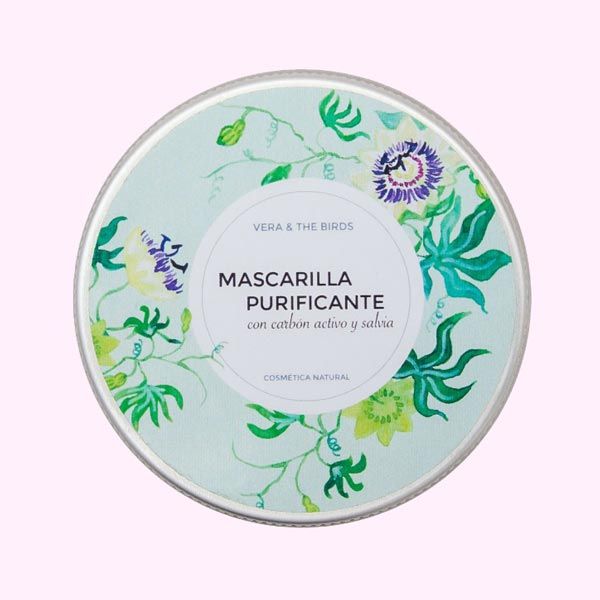 Una mascarilla facial