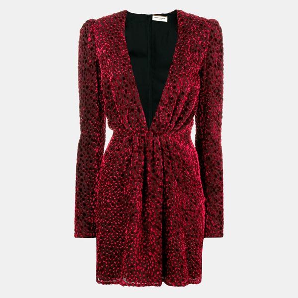 Un vestido rojo