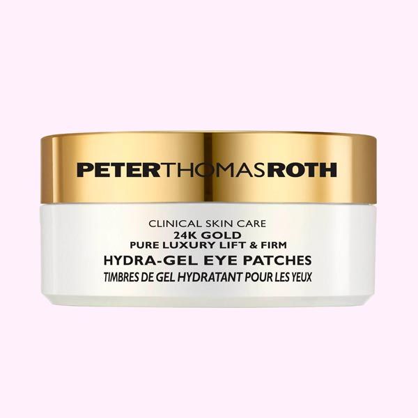Mascarilla de oro para el contorno de ojos