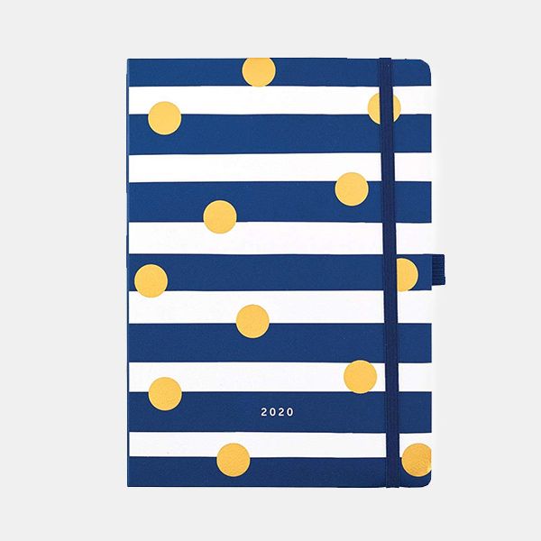 Agenda con tapa blanda decorada
